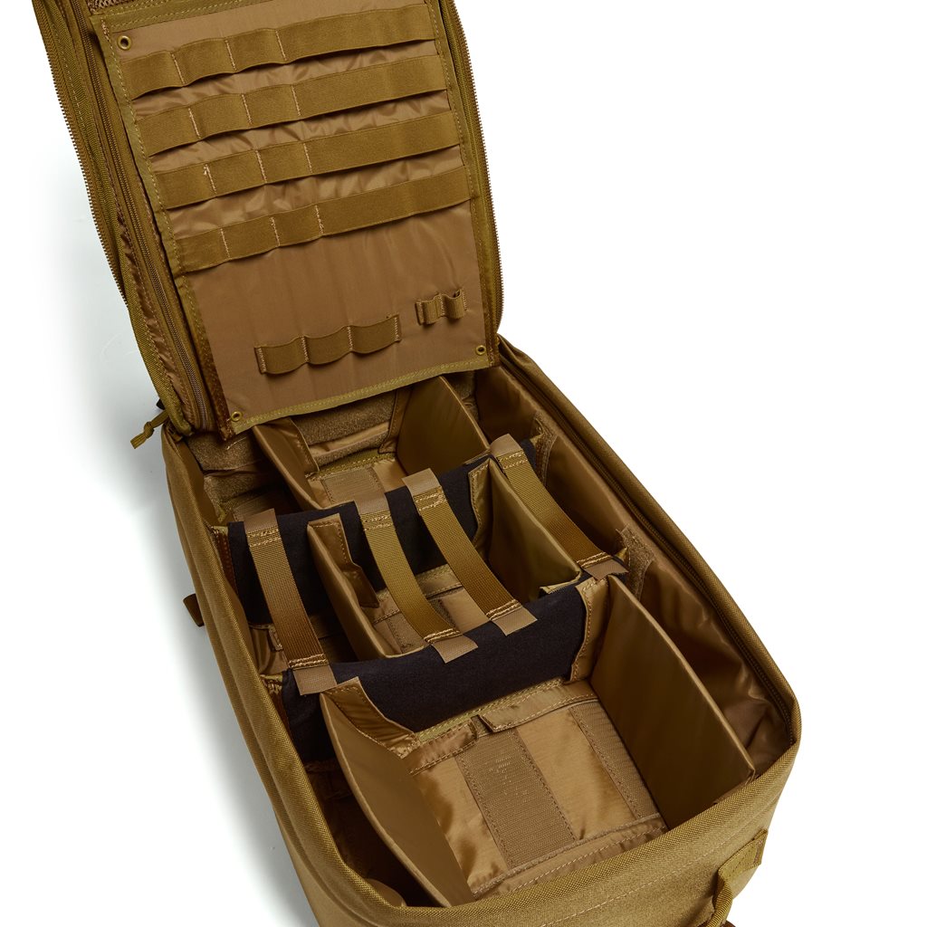 Mochila médica BMPS Centurio Medic negra 65x34x33 cm