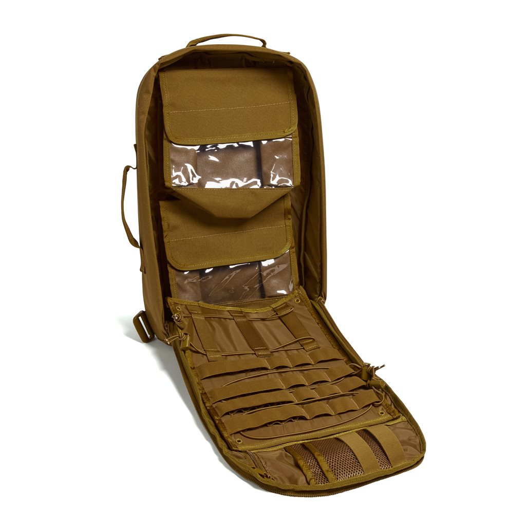 Mochila médica BMPS Centurio Medic negra 65x34x33 cm