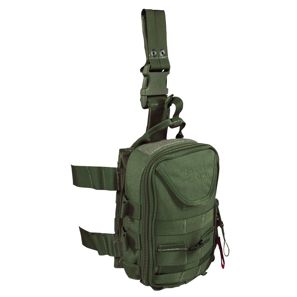 Bolsa BMPS - botiquín negro en tejido 1000D Armadura, compatible con sistema MOLLE