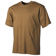 Camiseta US Style COYOTE color coyote, manga corta, 100% algodón 170 g/m²