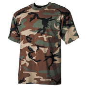 Camiseta manga corta US WOODLAND 100% algodon 170 g/m²