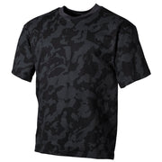 Camiseta NIGHT CAMO en camuflaje, 100% algodón, gramaje 170 g/m²