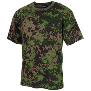 Camiseta camuflada M05 Tarn manga corta 100% algodon 170g/m