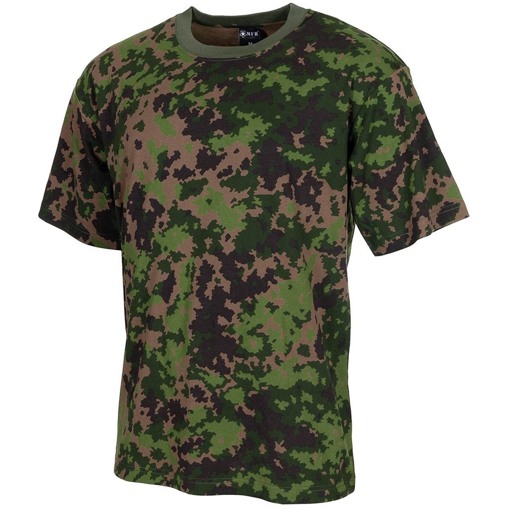 Camiseta camuflada M05 Tarn manga corta 100% algodon 170g/m