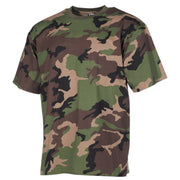 Camiseta manga corta camuflaje eslovaco SK 97, 100% algodón 170 g/m