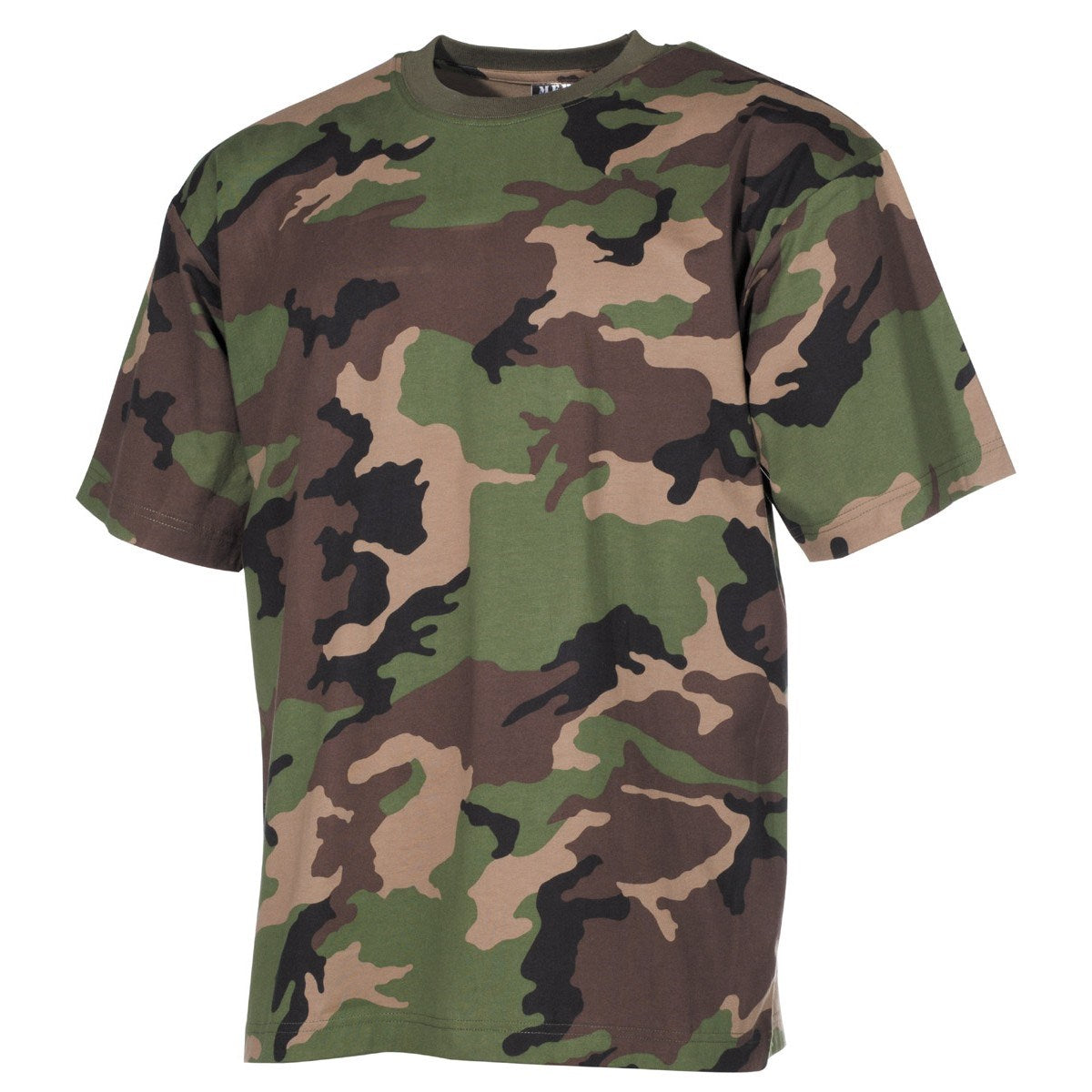 Camiseta manga corta camuflaje eslovaco SK 97, 100% algodón 170 g/m