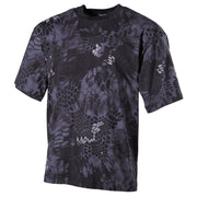 Camiseta Triko SNAKE BLACK - 100% algodón, color negro