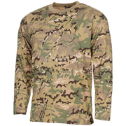 Camiseta manga larga OPERATION CAMO 100% algodón camuflaje