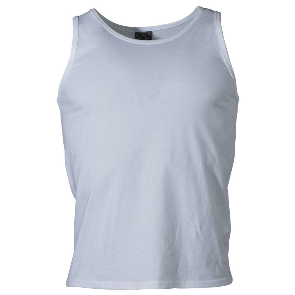 Camiseta de tirantes blanca 100% algodón