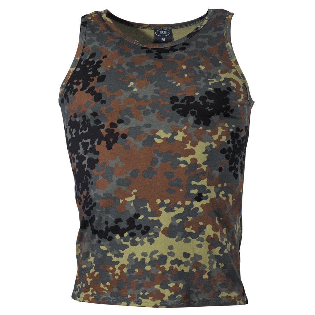 Camiseta sin mangas BW FLECKTARN 100% algodón 160 g/m²