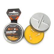 EXOTAC candleTIN HOT (pequeña) - vela exterior de alta calidad de tres mechas