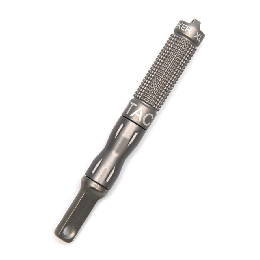 Pedernal EXOTAC nanoSTRIKER XL™ gris con varilla de ferrocerio y estriguillo de tungsteno