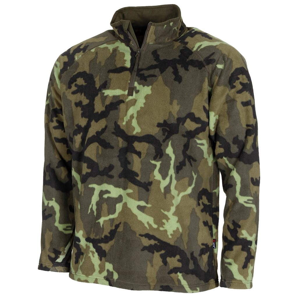 Sudadera TROYER microfleece vz.95, térmica de poliéster, suave, para capa intermedia o uso exterior en clima templado