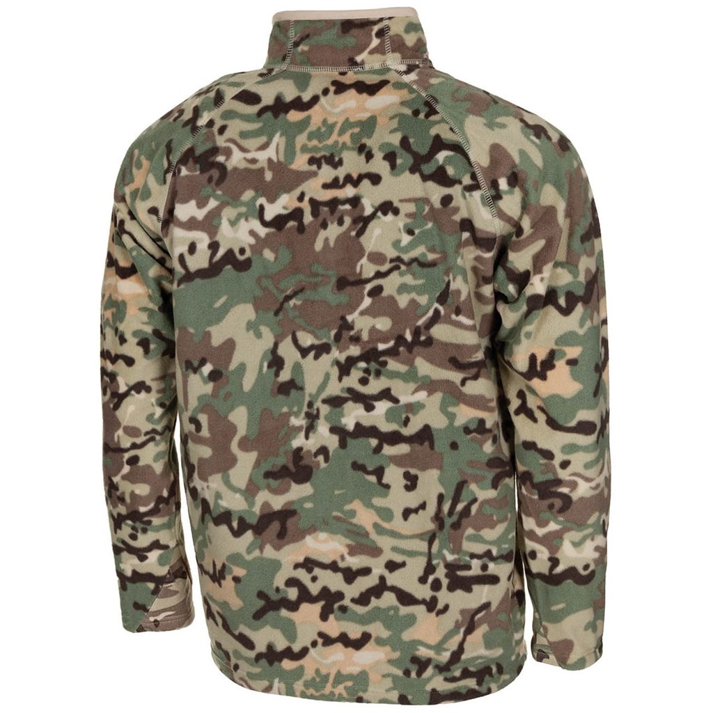 Sudadera TROYER microfleece de poliester - prenda térmica y suave