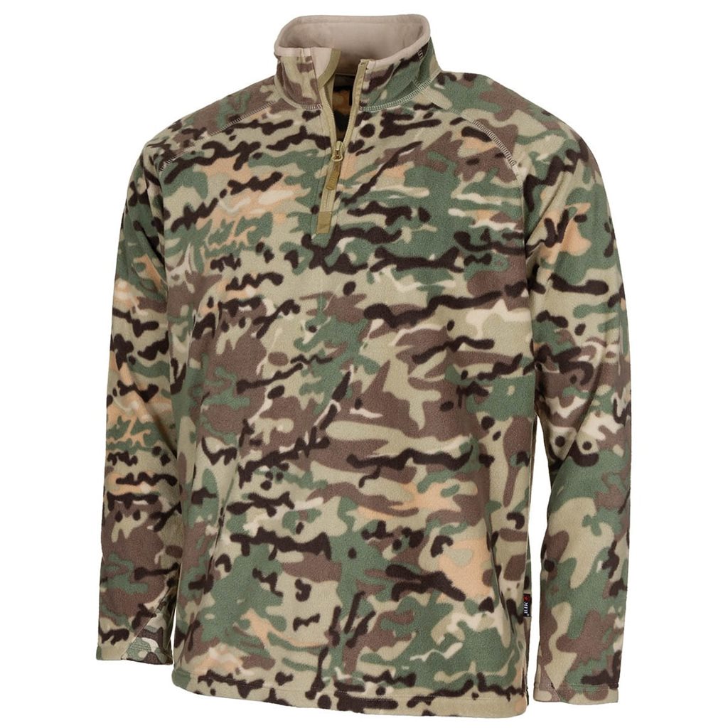 Sudadera TROYER microfleece de poliester - prenda térmica y suave
