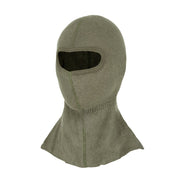 Pasamontañas BW original de la Bundeswehr para clima frío; protege cabeza y cuello.