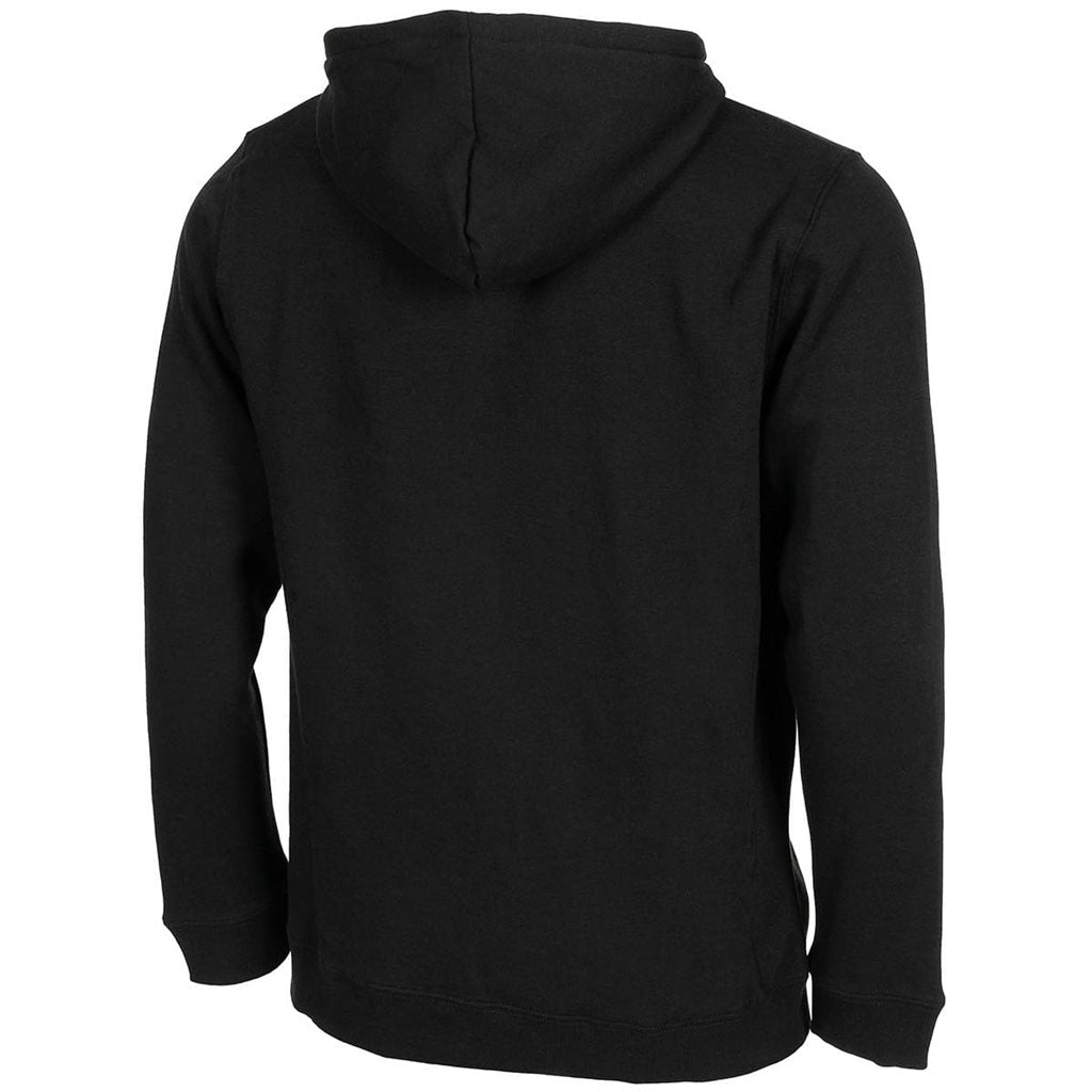 Sudadera JOGGER negra con capucha y dos bolsillos, ligera para uso diario