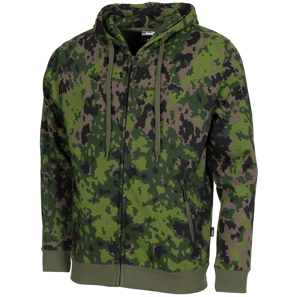 Sudadera JOGGER camuflaje con capucha y dos bolsillos delanteros