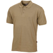 Polo COYOTE TAN con tapeta de botones