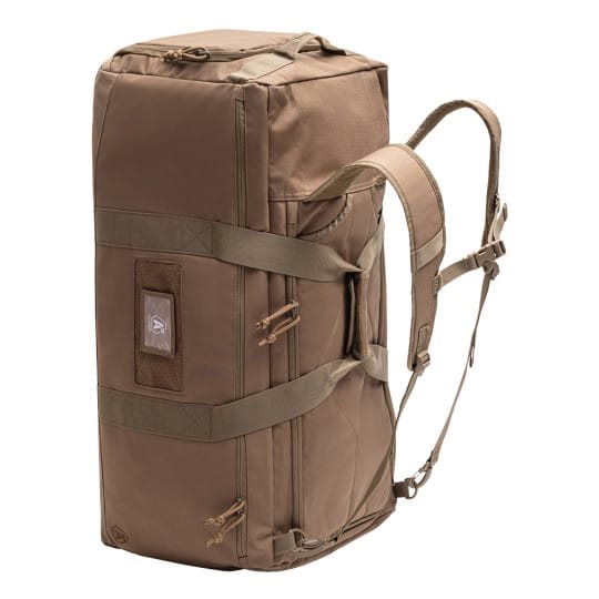 Bolsa de viaje TRANSALL 90 L convertible en mochila, poliéster HRF 600D con acabado DWR-TECH