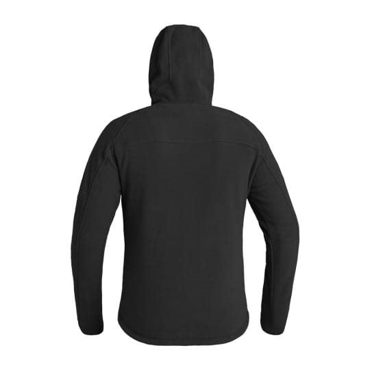 Sudadera con capucha INSTRUCTOR Polar Fleece negra (tejido FLEECE-TECH)