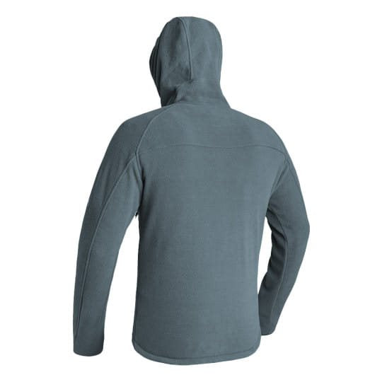 Sudadera INSTRUCTOR polar fleece gris con capucha