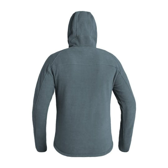 Sudadera INSTRUCTOR polar fleece gris con capucha