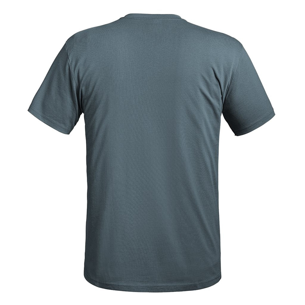 Camiseta STRONG gris de manga corta en algodón certificado OEKO-TEX