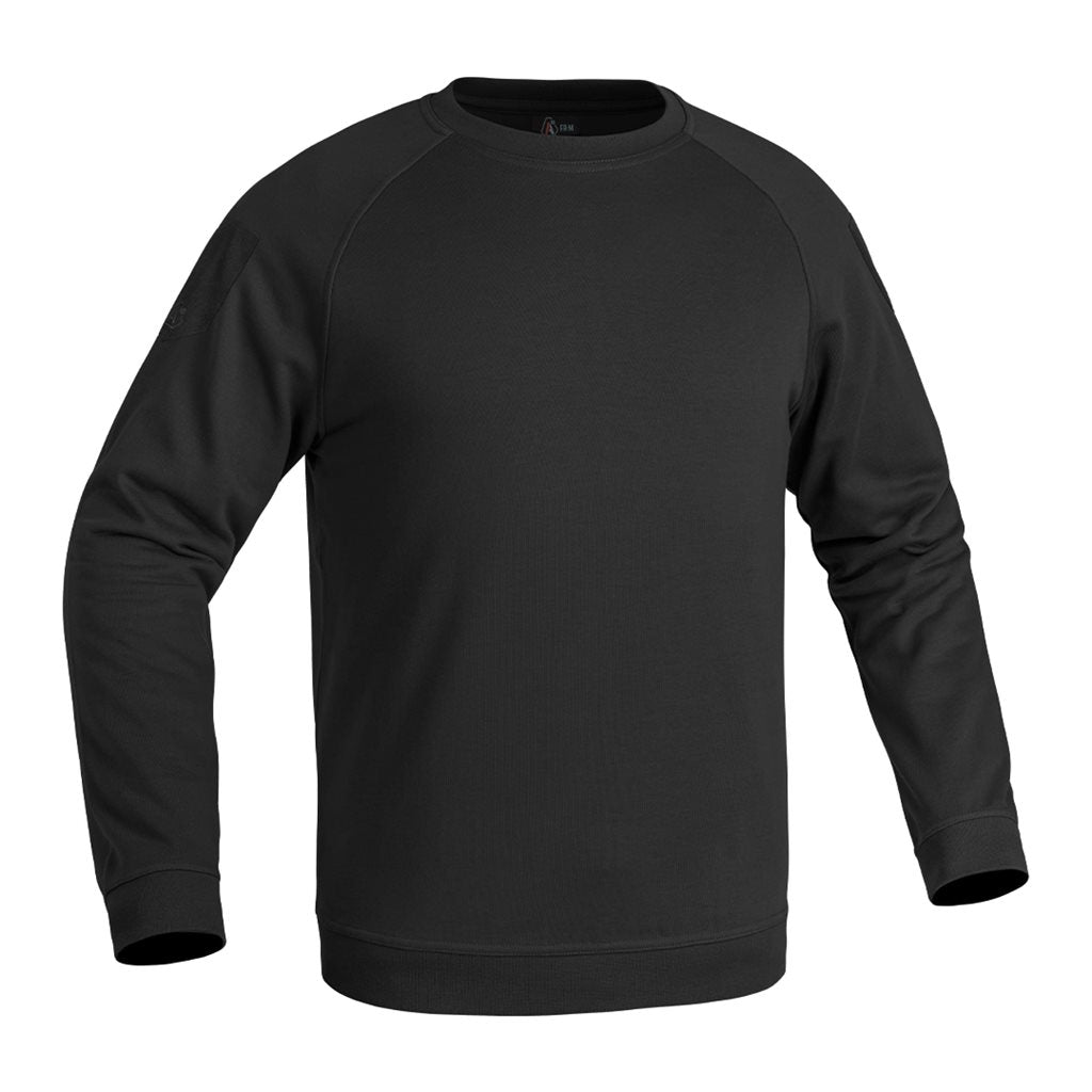 Sudadera STRONG GEN 2 negra con paneles de velcro para parches