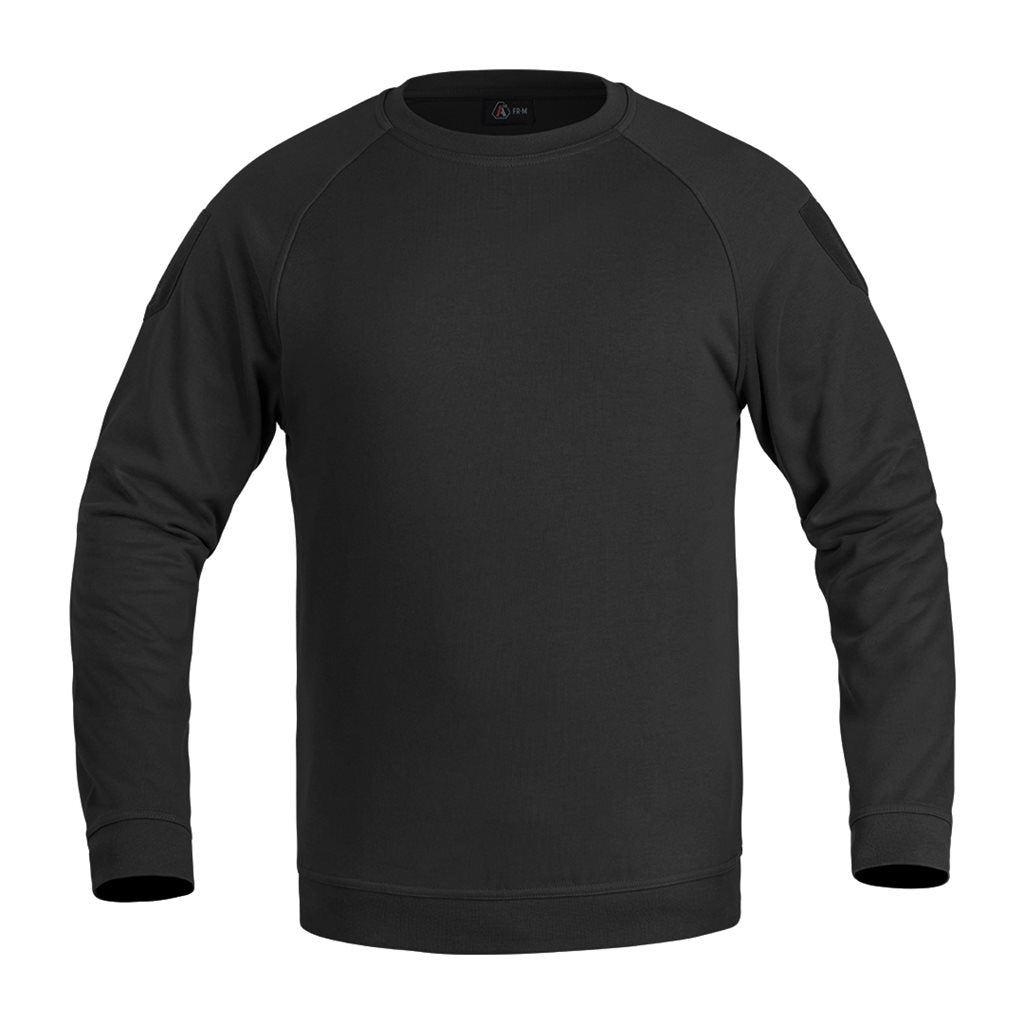 Sudadera STRONG GEN 2 negra con paneles de velcro para parches