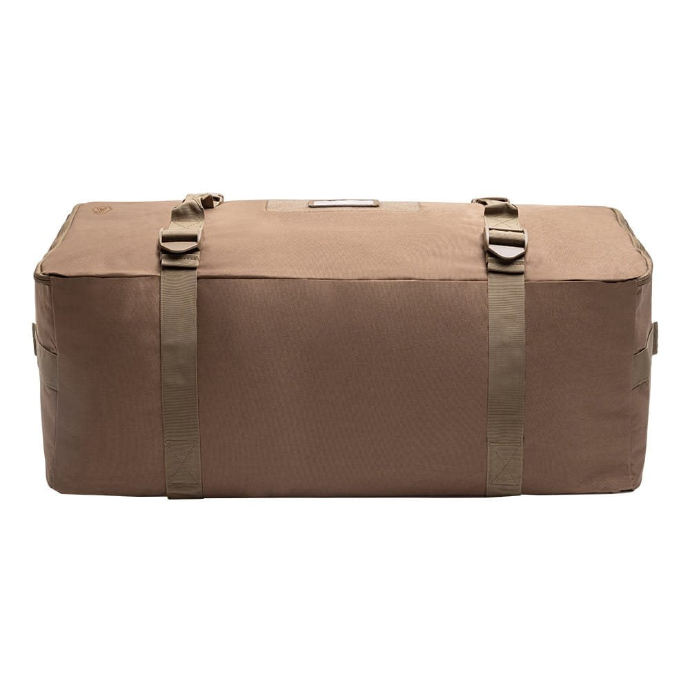 Bolsa transporte TRANSALL 160 L negra en poliéster HRF 600D con tratamiento DWR-TECH y múltiples asas