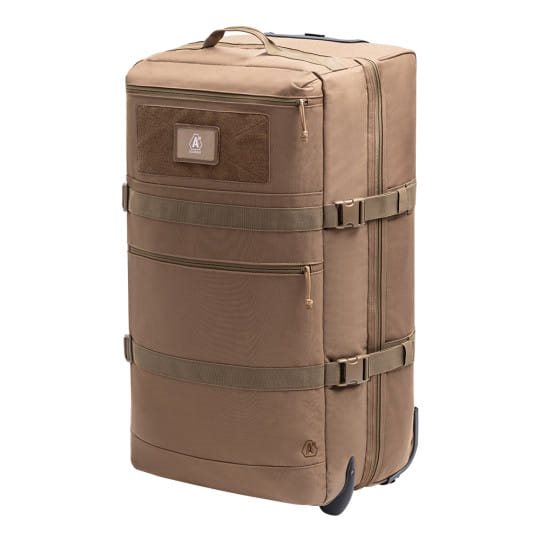 Bolsa de viaje TRANSALL 120 L negra con ruedas y compartimento dividido