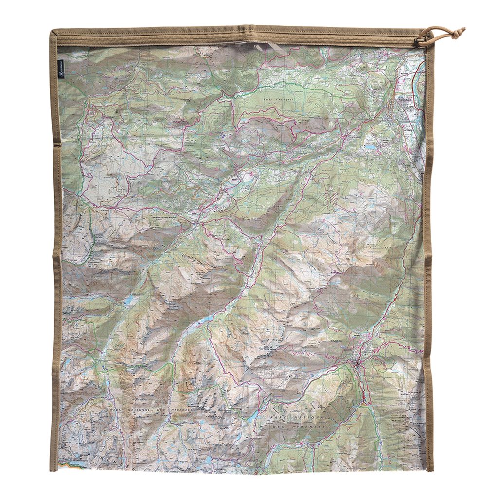 Funda EXPEDITION para mapa TAN - estuche plegable color tan para mapas