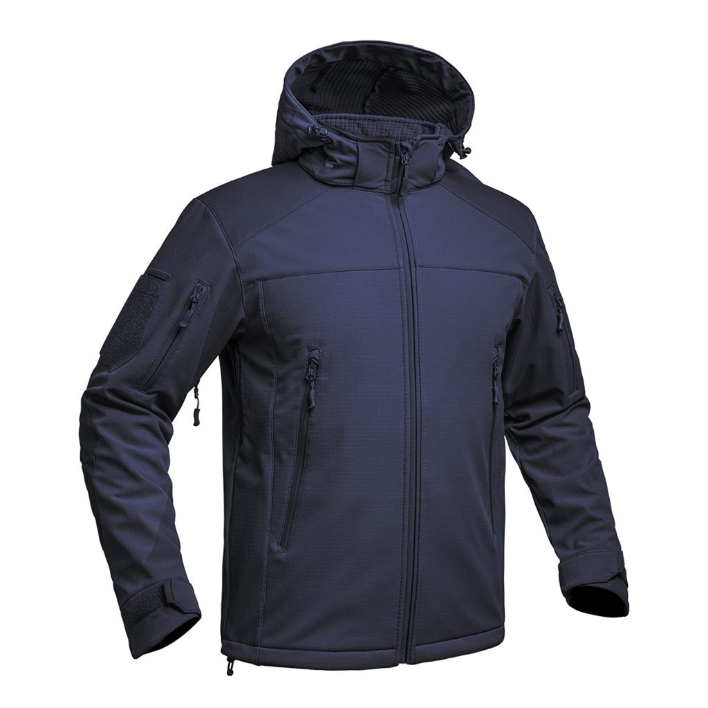 Chaqueta softshell FIGHTER V2 con capucha y membrana impermeable X-PERF 3000 mm
