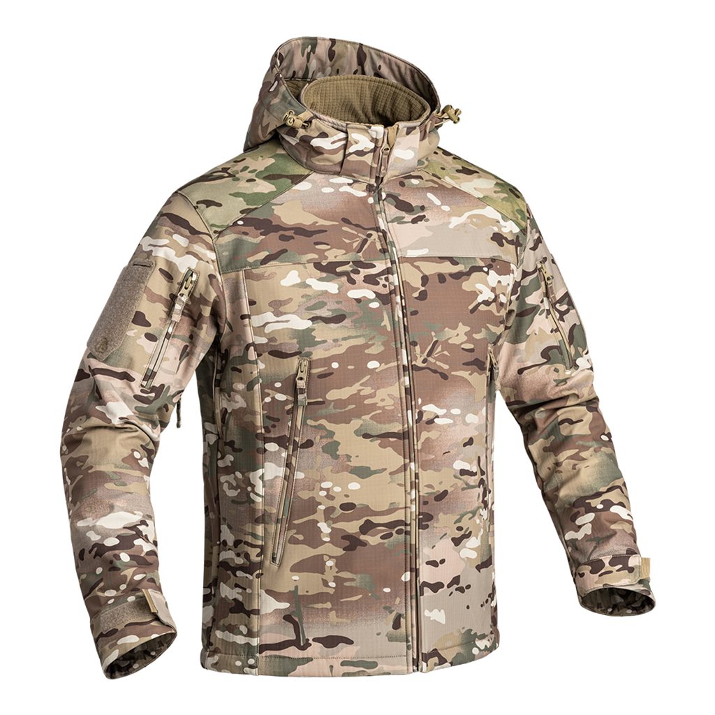 Chaqueta softshell Bunda V2 FIGHTER GEN 2 con capucha, A10 Equipment, imagen del producto