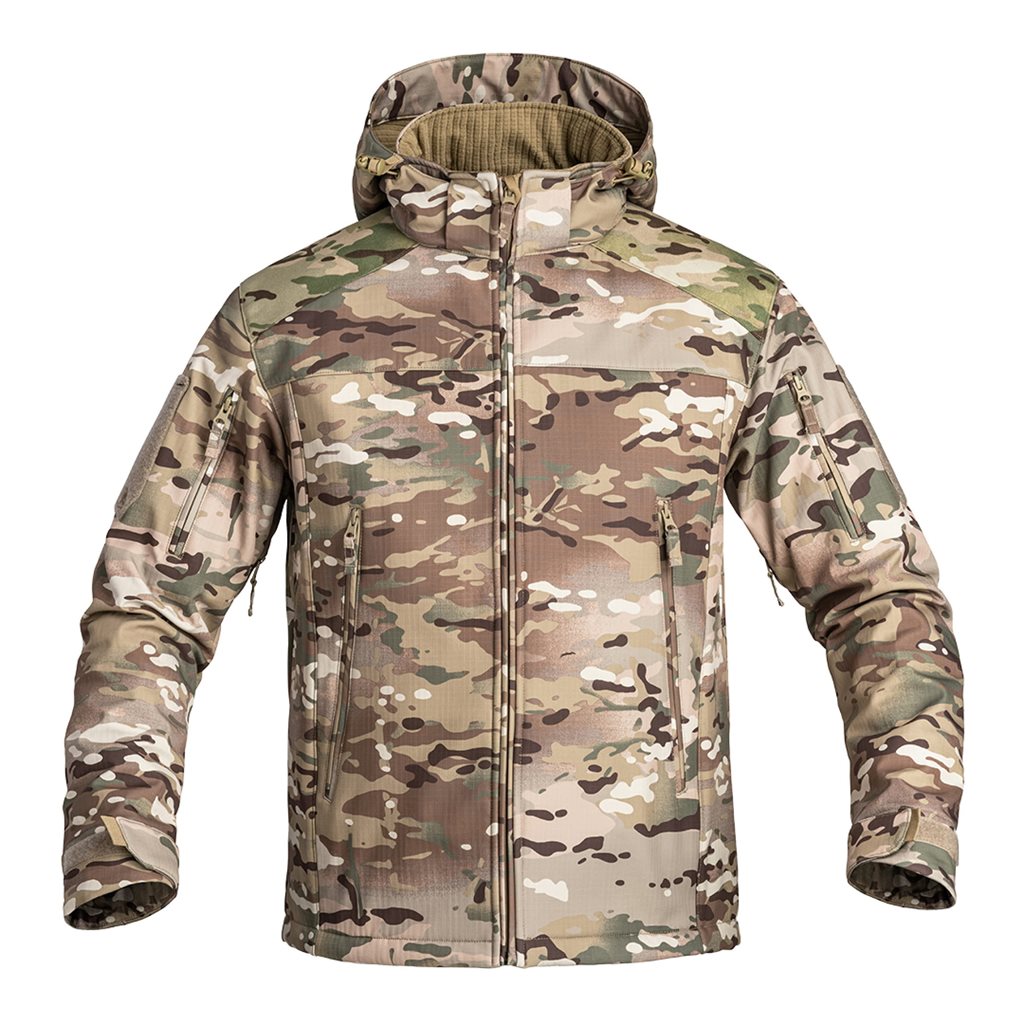 Chaqueta softshell Bunda V2 FIGHTER GEN 2 con capucha, A10 Equipment, imagen del producto