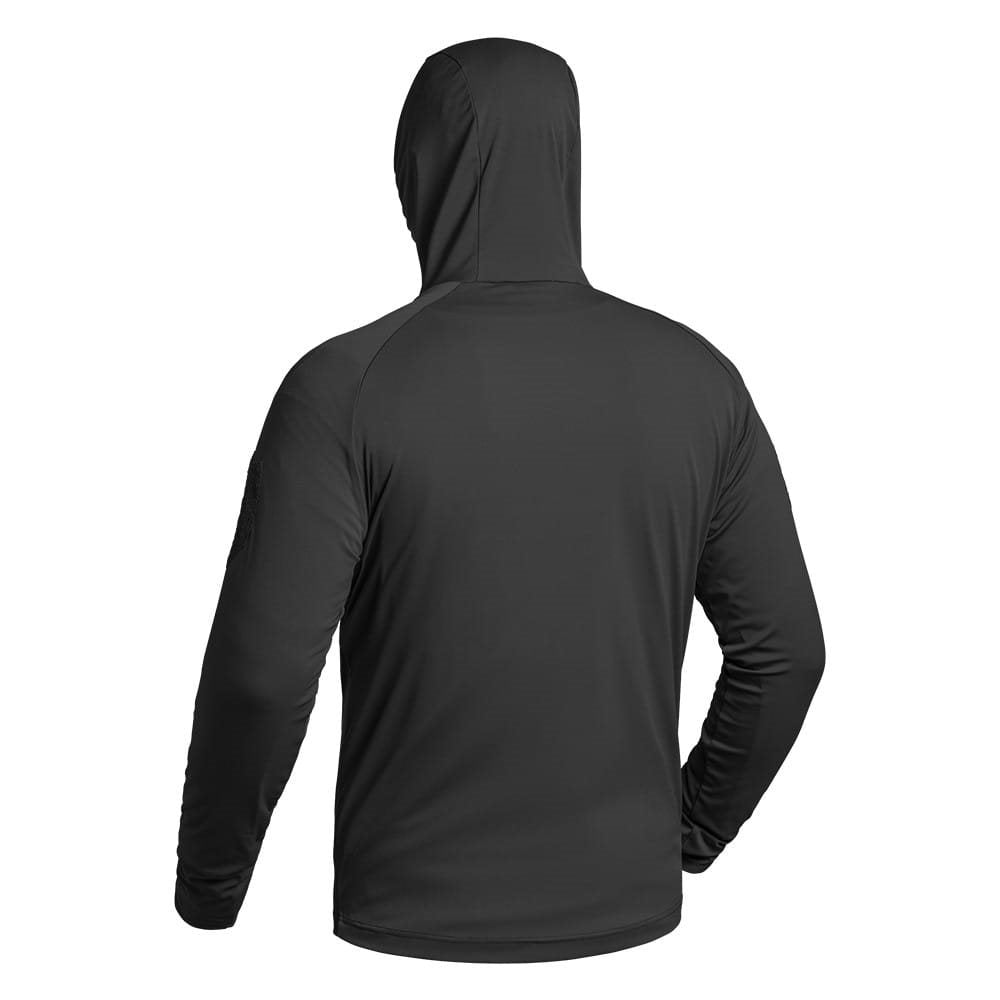 Camiseta funcional INSTRUCTOR X-MOVE con capucha negra