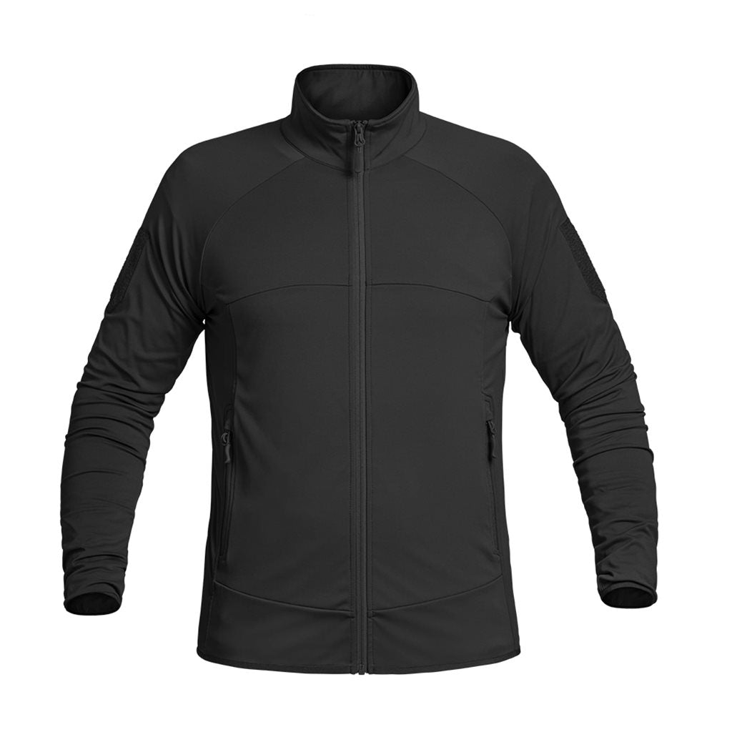 Sudadera técnica INSTRUCTOR X-MOVE negra con cremallera y cuello alto