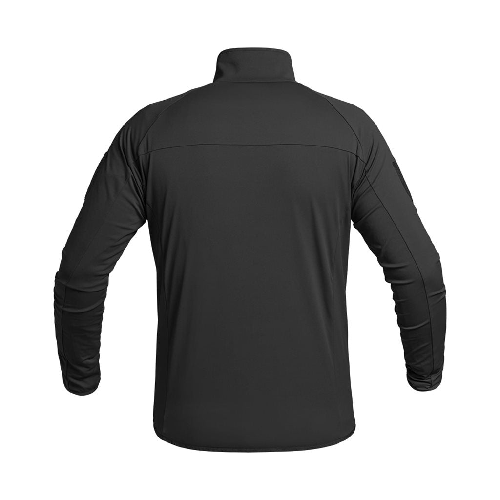 Sudadera técnica INSTRUCTOR X-MOVE negra con cremallera y cuello alto