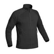 Sudadera técnica INSTRUCTOR X-MOVE negra con cremallera y cuello alto