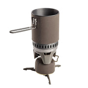 Hornillo de gas TAC-BOIL 1 L COYOTE, compacto de 7 piezas con encendido piezoeléctrico