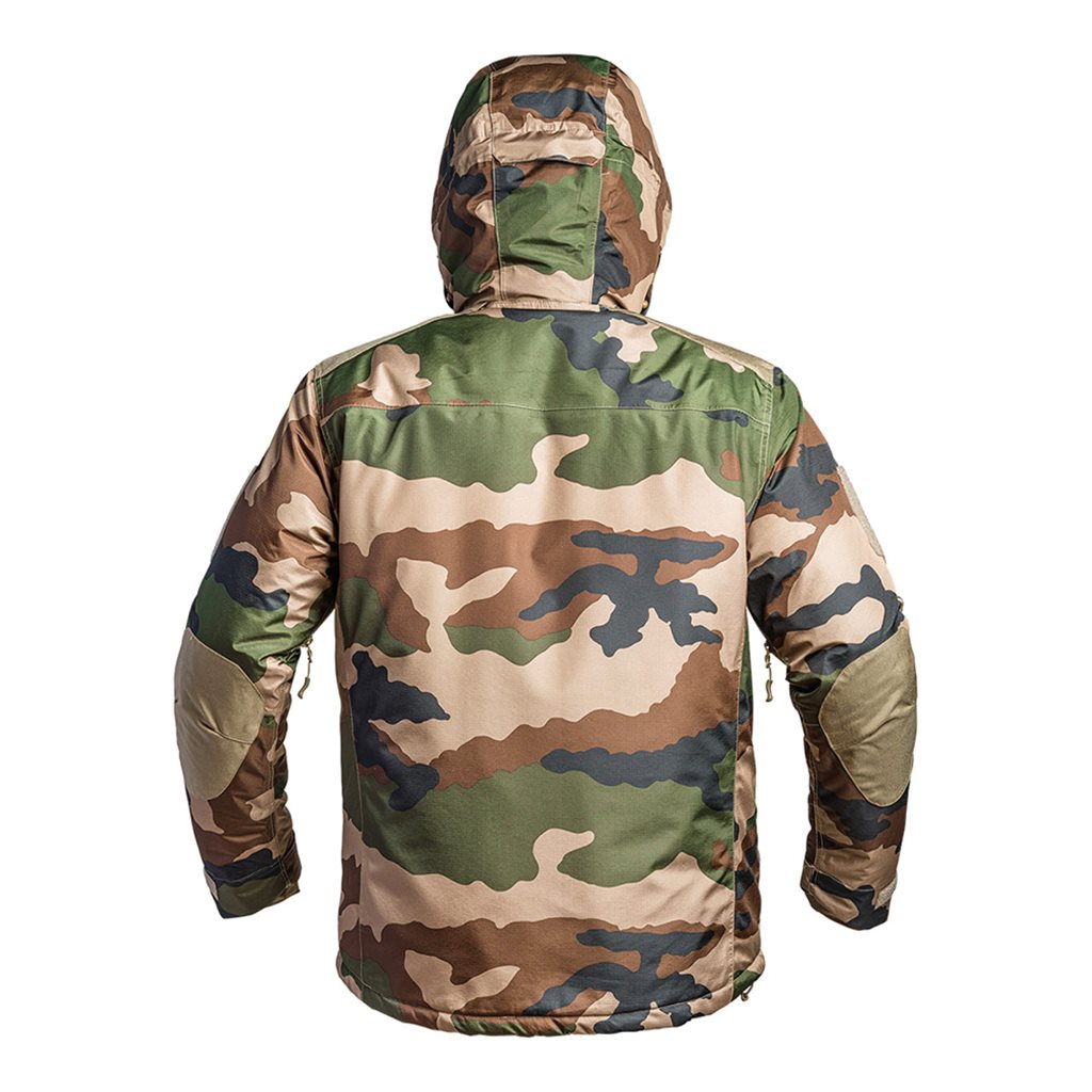 Parka FIGHTER XMF 200 hardshell CCE, aislada con membrana, alta resistencia y confort