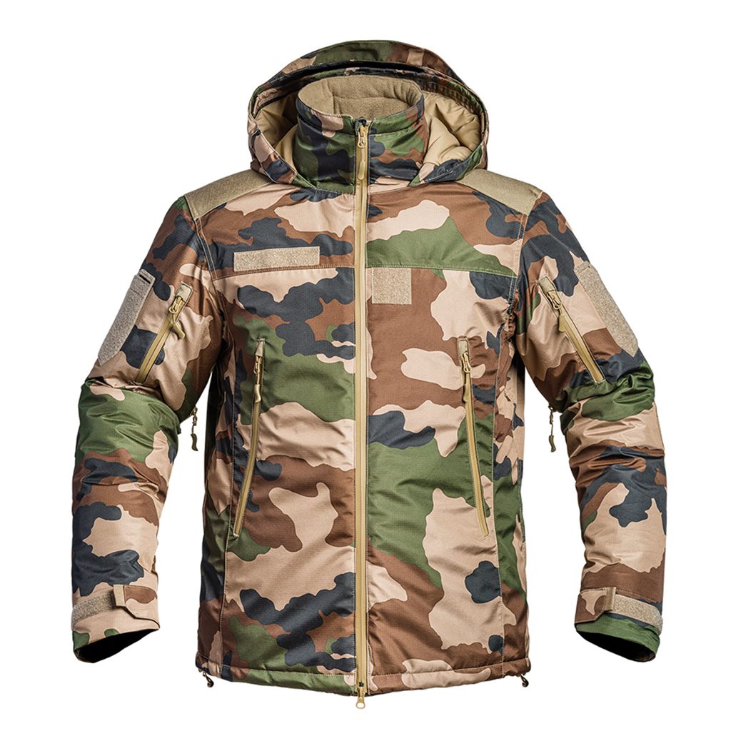 Parka FIGHTER XMF 200 hardshell CCE, aislada con membrana, alta resistencia y confort