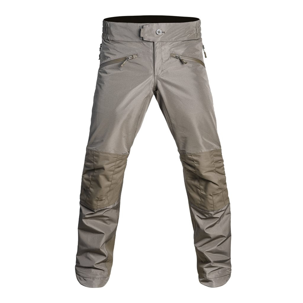 Pantalones hardshell FIGHTER verdes con membrana — pantalón de cambio funcional