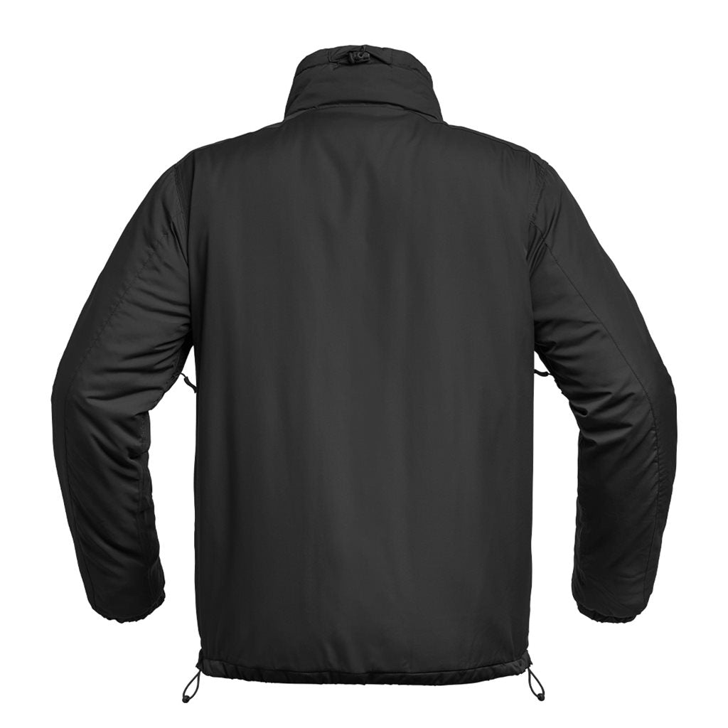 Chaqueta softshell FIGHTER XMF 120 negra, acolchada y ergonómica, apta para +5°C a -5°C