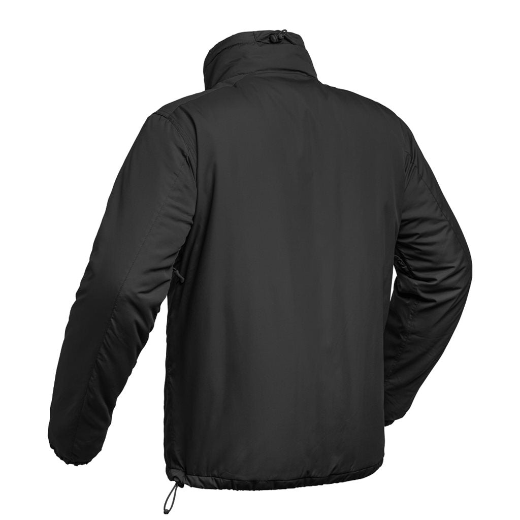 Chaqueta softshell FIGHTER XMF 120 negra, acolchada y ergonómica, apta para +5°C a -5°C