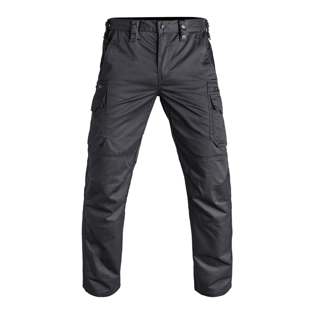 Pantalones SECU-ONE V2 negros, corte slim, cómodos y profesionales, tejido mixto resistente