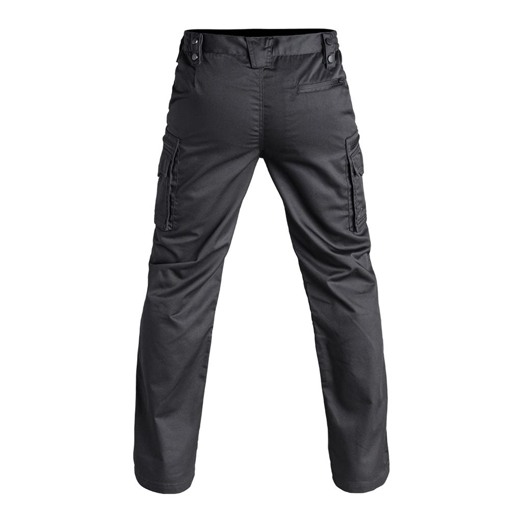 Pantalones SECU-ONE V2 negros, corte slim, cómodos y profesionales, tejido mixto resistente