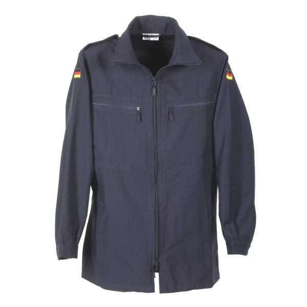 Chaqueta naval BW Bordjacke alemana usada, excedente militar