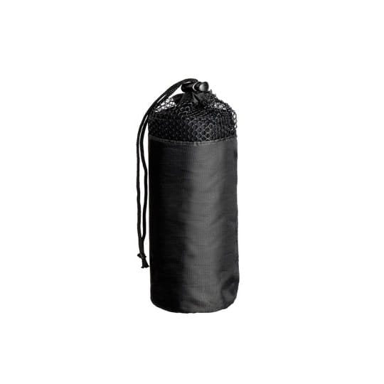 Toalla EXPEDITION de microfibra, secado rápido, 75x130 cm, negra